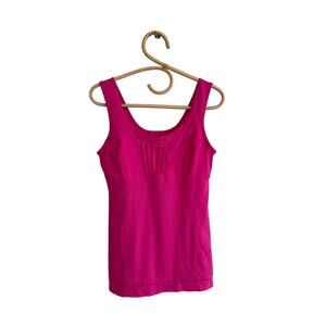 Lululemon Scoop Neck Tank with Drawstring Waistline - Pink - 8